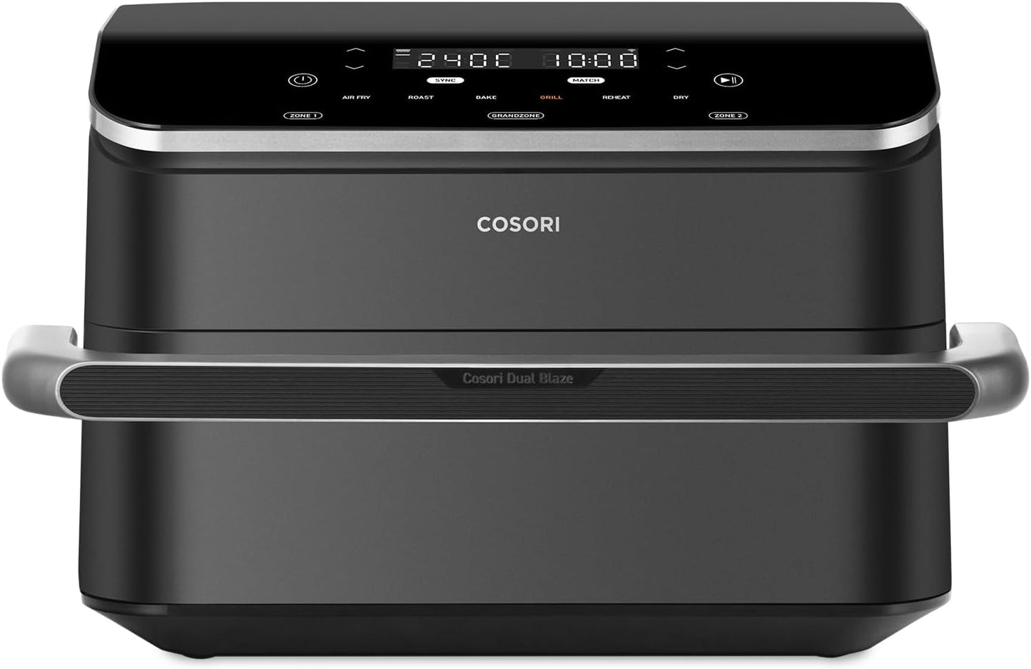 COSORI Air Fryer 10L Twinfry,Dual Zone Avec S&eacute;parateur Amovible,Capacit&eacute; Flexible de 10L,Friteuse sans Huile 6-en-1,35℃-240℃,66% d'&Eacute;nergie en Moins,Livre de Recettes et Application