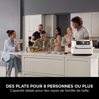 2026 NINJA Foodi AF500EU – Friteuse à Air Chaud FlexDrawer 10,4 L, Double Zone avec Séparateur Amovible, 7 Fonctions de Cuisson – Édition Limitée Haute Performance