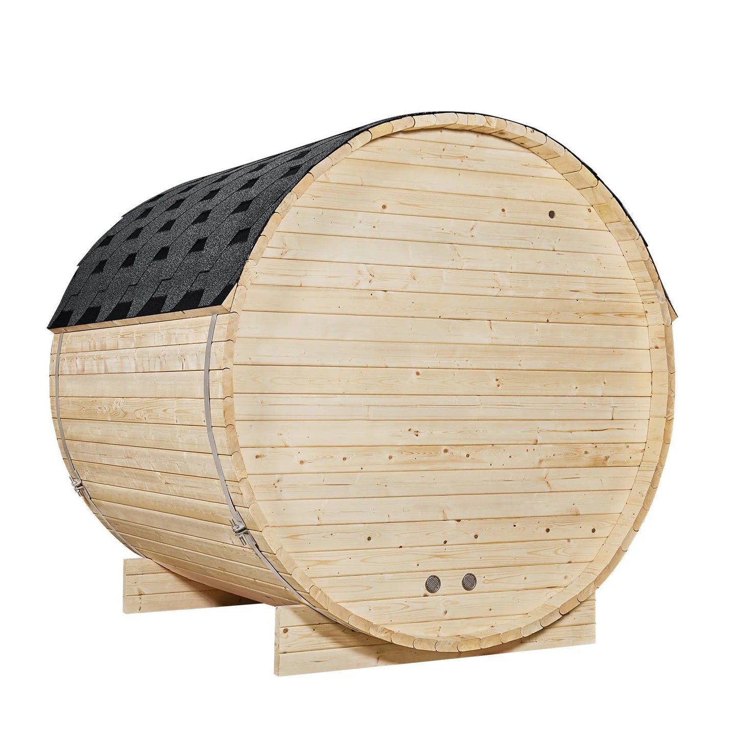 Sauna tonneau 2026 au Spitzberg avec four à sauna