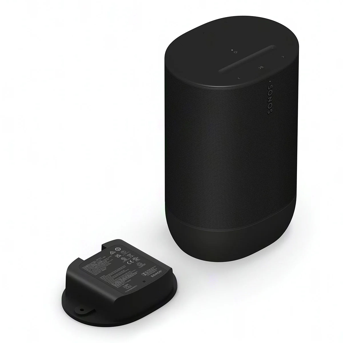 2026 Sonos Move 2 – Enceinte Portable Intelligente avec Batterie 24 Heures, Bluetooth et Wi-Fi, Résistante à l’Eau (Noir)