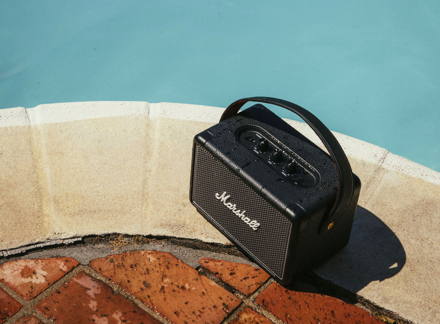 2026 Enceinte portable Bluetooth Marshall Kilburn II – Noir, Son puissant, 36W, Autonomie 20+ heures, Résistante à l’eau IPX2