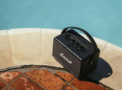 2026 Enceinte portable Bluetooth Marshall Kilburn II – Noir, Son puissant, 36W, Autonomie 20+ heures, Résistante à l’eau IPX2