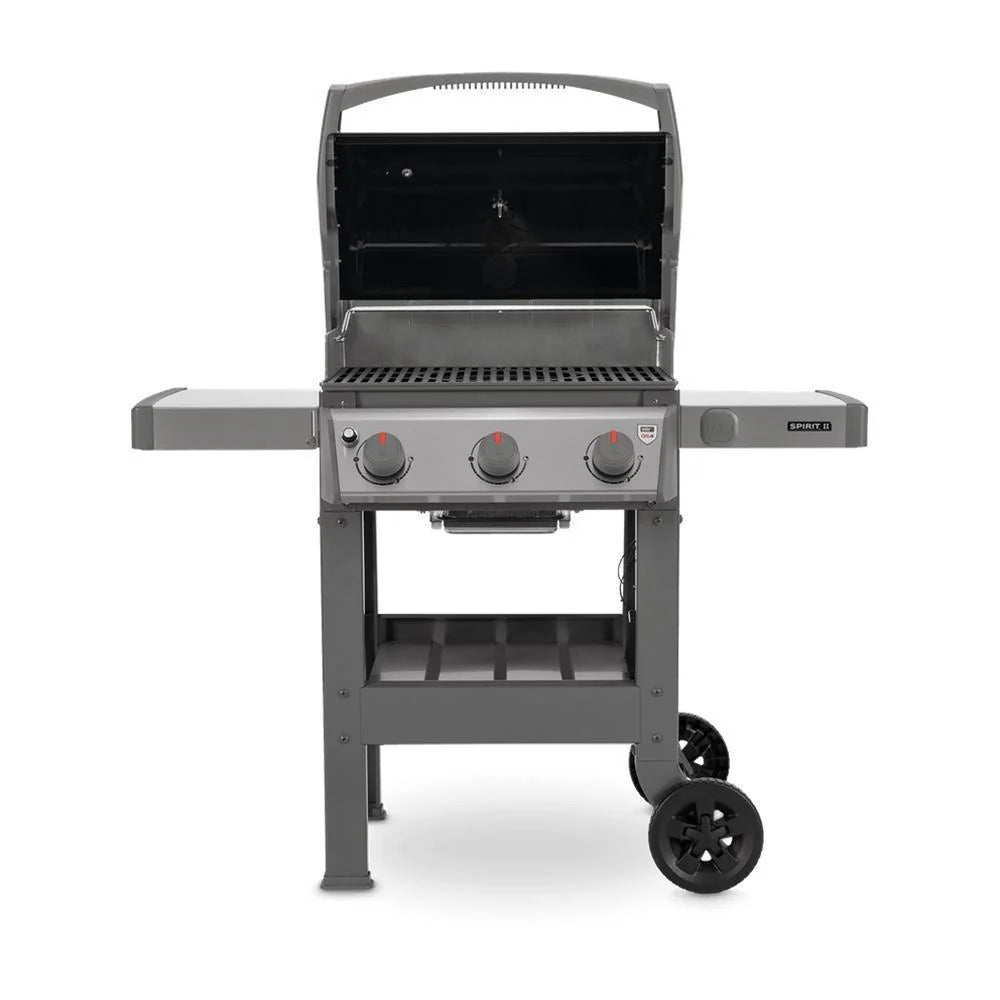 2026 Weber Spirit II E-310 GBS – Grill à Gaz Acier Inoxydable 3 Brûleurs, Gourmet Barbecue System, Édition Limitée