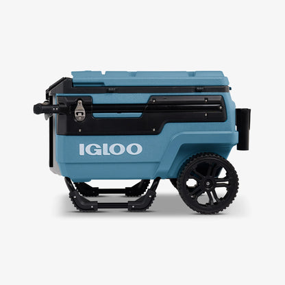 2026 Glacière Trailmate® Journey 70 Qt – Grand Modèle Tout-Terrain avec Roues Lisses, Poignée Télescopique et Isolation THERMECOOL™