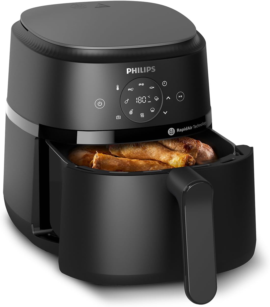 2026 Friteuse à air Philips série 3000 7,2 L, fenêtre de cuisson, friteuse 16 en 1