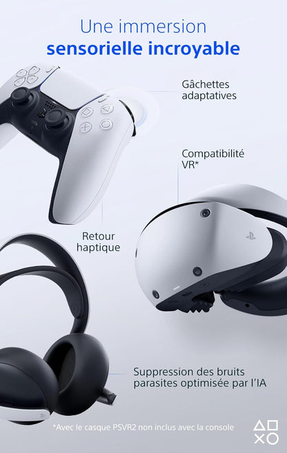 2026 Sony PlayStation 5 Édition Numérique – SSD Ultra-Rapide, 4K/8K, DualSense Haptique – Édition Limitée