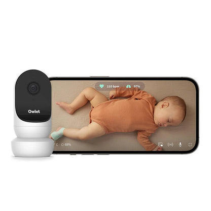 2026 Owlet Cam® 2 – Caméra Bébé HD 1080p avec Vision Nocturne, Audio Bidirectionnel et Capteurs de Température et Humidité