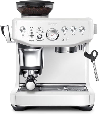 2026 Machine à Café Expresso avec Broyeur Intégré & Mousseur à Lait – Sage Barista Express Impress – Acier Inoxydable Brossé, Expérience Barista à Domicile