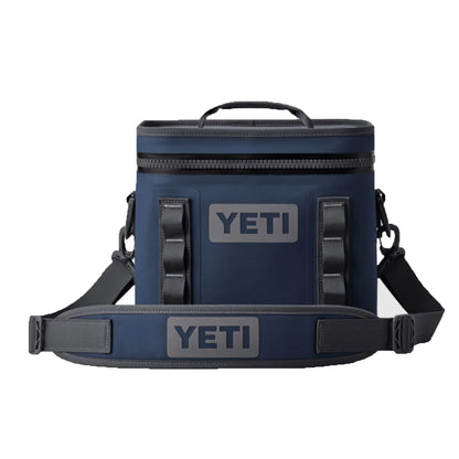 2026 Glacière portable YETI Navy Hopper Flip 8 – Compacte, Isolée et Personnalisable pour Camping, Pêche ou Voyages Solo