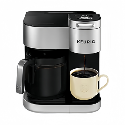 2026 Keurig K-Duo Édition Spéciale – Machine à Café Tasse & Carafe, Finition Argentée, Brassage Fort, Édition Limitée