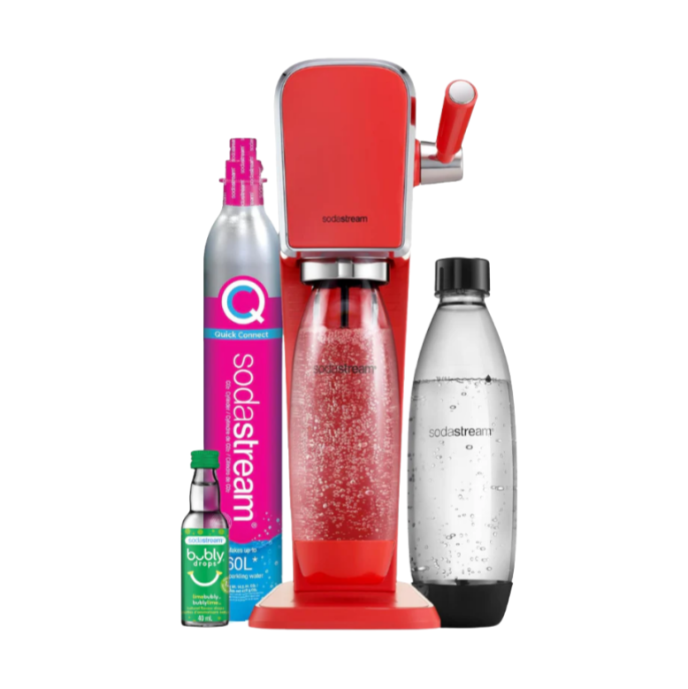 2026 SodaStream Art Machine à Eau Pétillante Bundle (Mandarine)