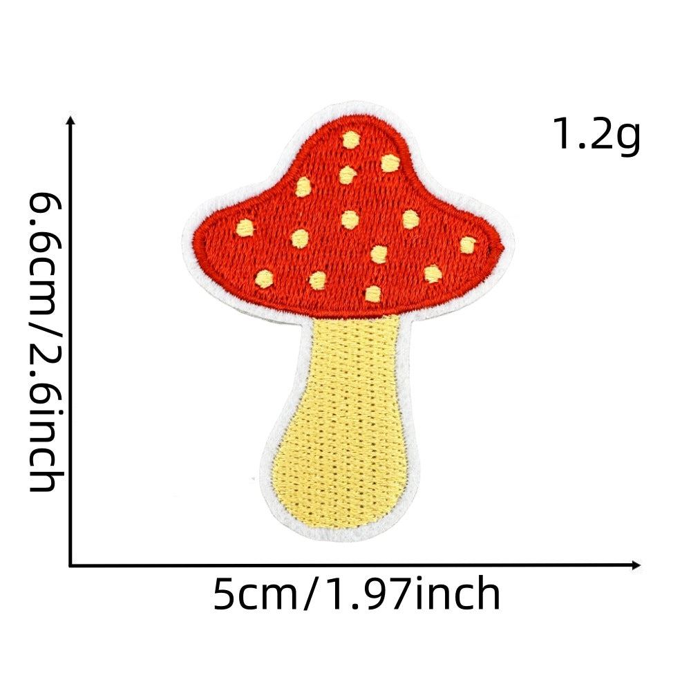 autumn harvest embroidered patches fall seasonal design iron on