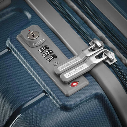 2026 Valise Samsonite Extensible à Double Roues Pivotantes 21" avec Poches de Séparation