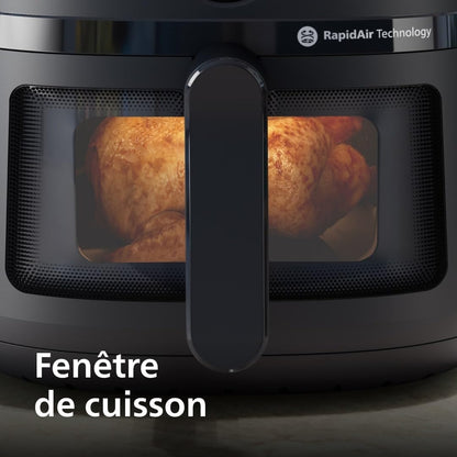 2026 Friteuse à air Philips série 3000 7,2 L, fenêtre de cuisson, friteuse 16 en 1