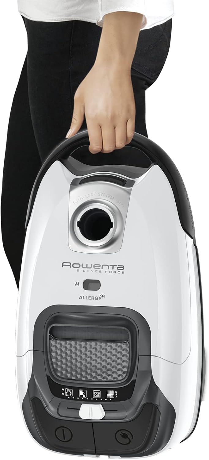 2026 Rowenta RO7451EA – Aspirateur Silence Force Effitech, Ultra-Silencieux 57 dB, Haute Filtration, Sac XXL, Édition Limitée