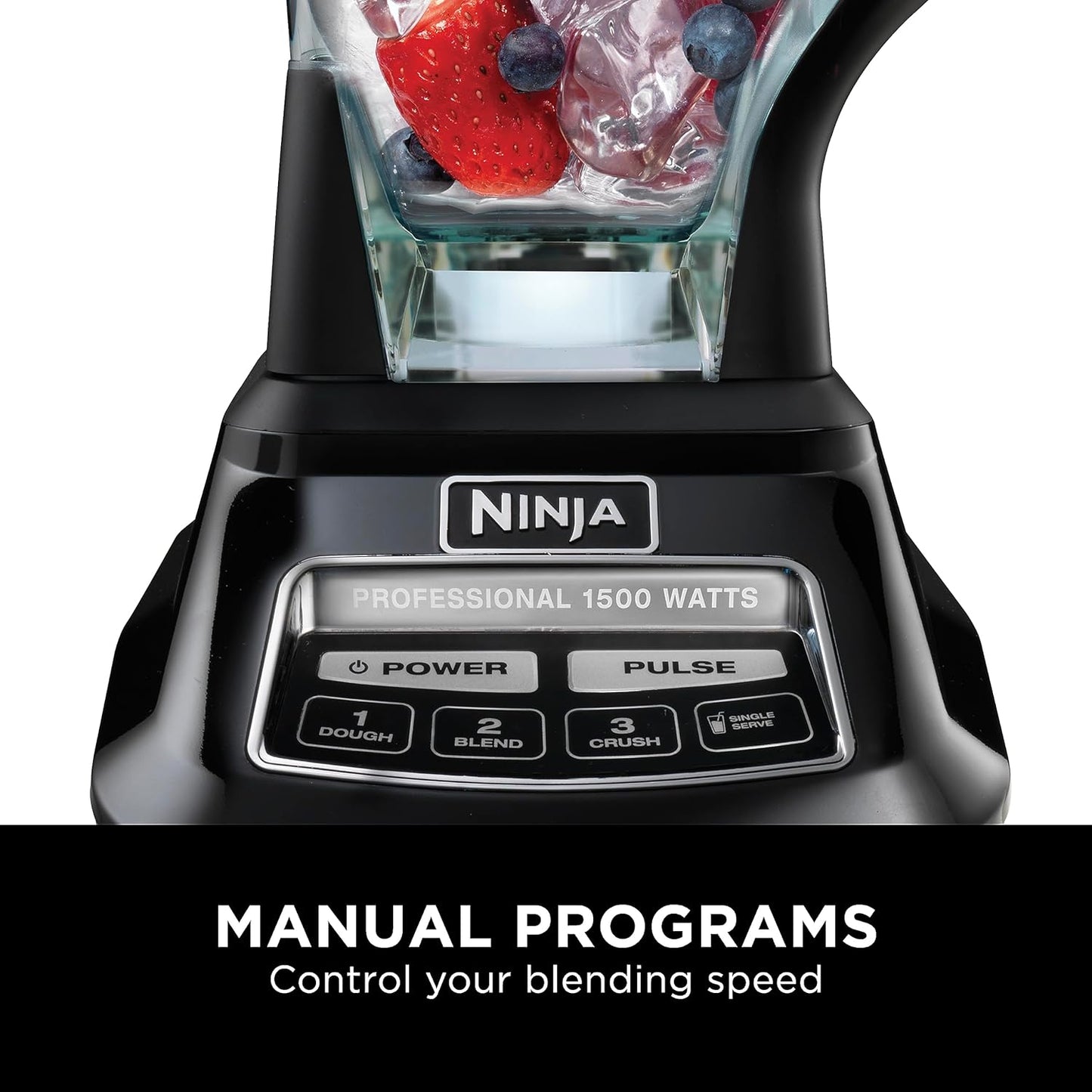 2026 Ninja Mega Kitchen System, 1500W, Blender XL 72 oz et Robot Culinaire 8 Tasses avec (2) Gobelets To-Go 16 oz, Technologie Total Crushing - Smoothies, Glace Pilée, Purées, Pâte & Plus, Noir, BL770