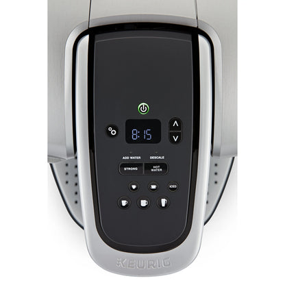 2026 Keurig K-Elite – Machine à Café à Dosettes K-Cup à Portion Unique, Finition Brossée Slate, Programmable pour Café Chaud et Glacé