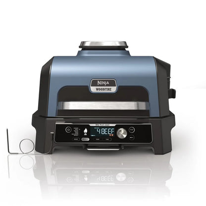 2026 Ninja Woodfire Pro Connect XL Barbecue et Fumoir Électrique avec Support et Housse