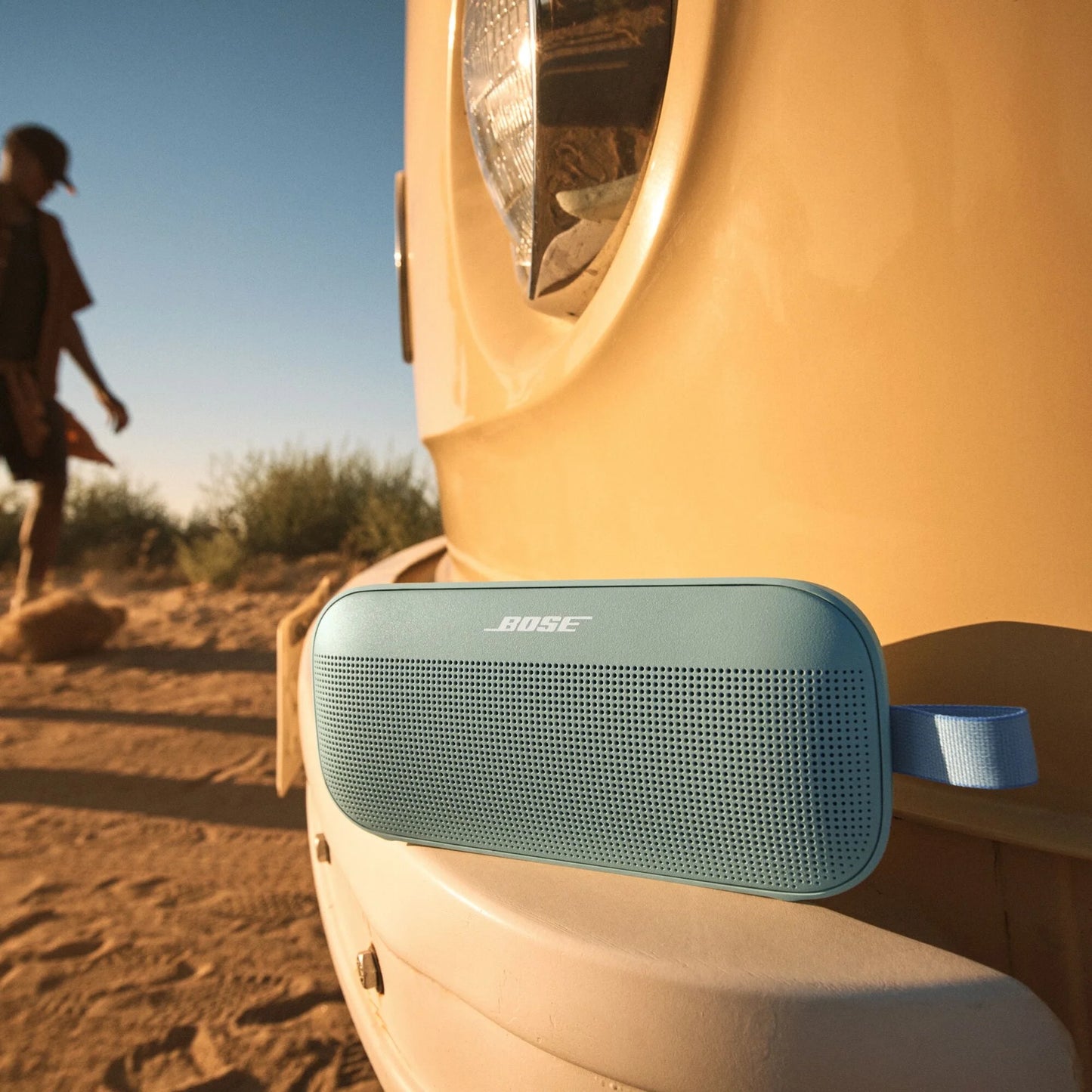 2026 Bose SoundLink Flex II Enceinte Bluetooth Portable Étanche – Son Puissant et Clair, Bluetooth Sans Fil, Jusqu’à 12 Heures d’Autonomie, Couleur Blue Dusk