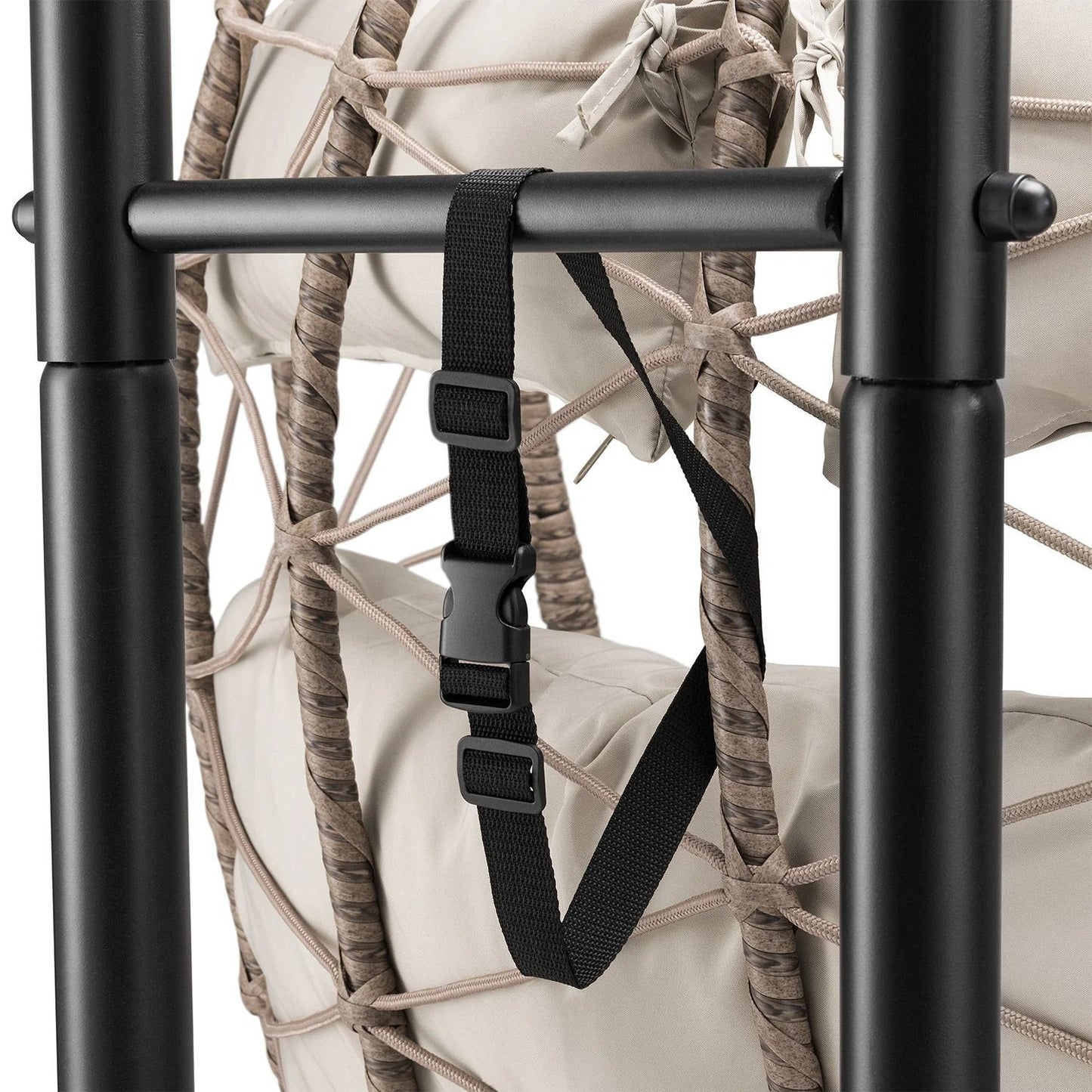 Fauteuil suspendu double en polyrotin Aria 2026