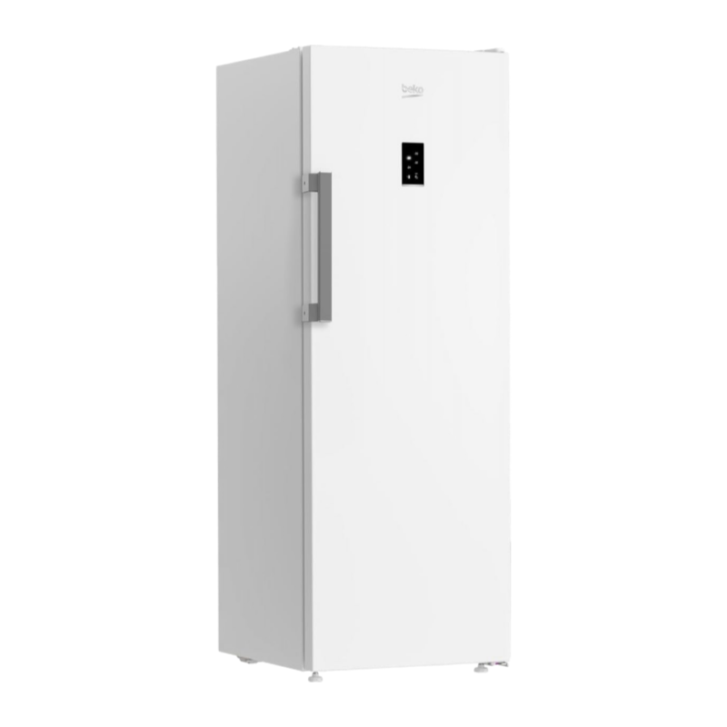 Congélateur armoire pose libre - BEKO - B3RFNE294W - Froid ventilé - E - 260 L - Autonomie : 11 h - 75,4 x 59,7 x 170,5 cm - Blanc