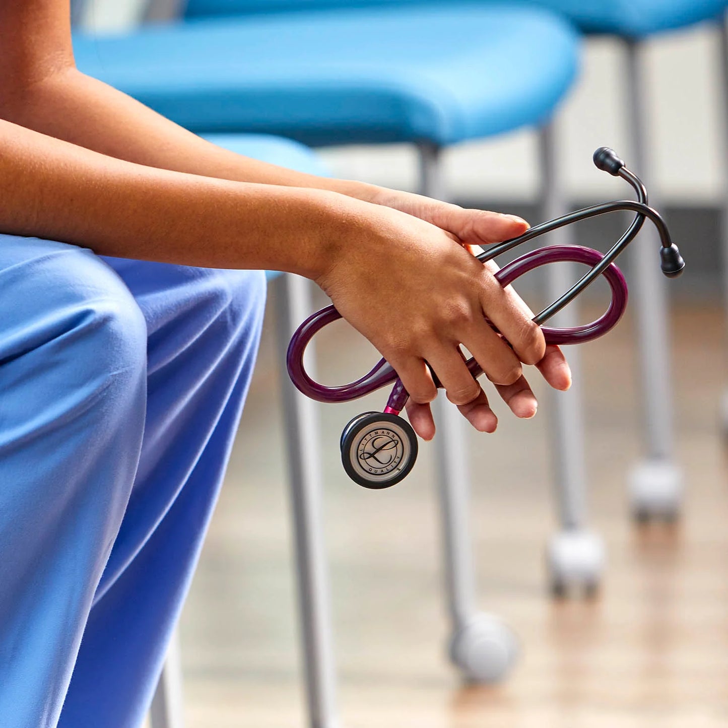 2026 Stéthoscope de Surveillance Littmann Classic III : Miroir & Prune - Tige Rose 5960