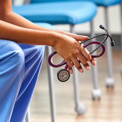 2026 Stéthoscope de Surveillance Littmann Classic III : Miroir & Prune - Tige Rose 5960