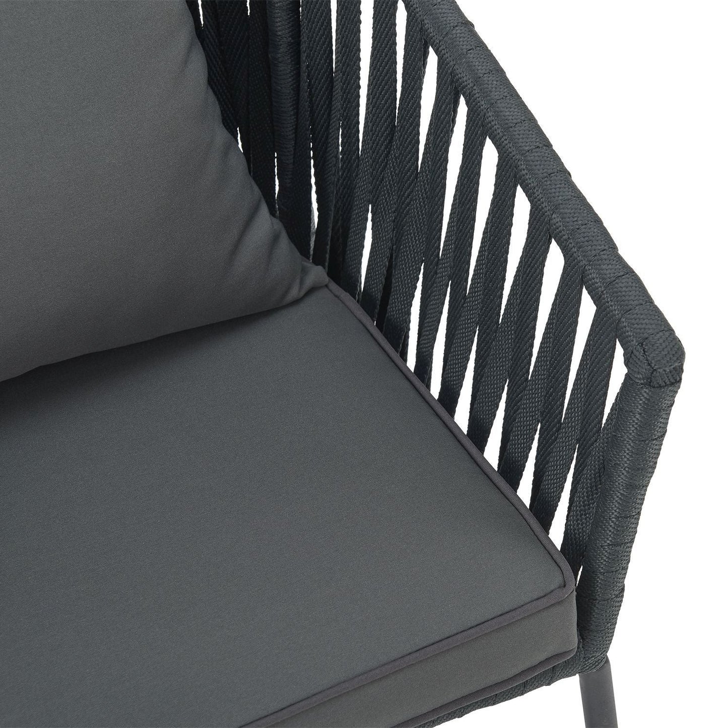 Ensemble de 2 chaises en corde 2026