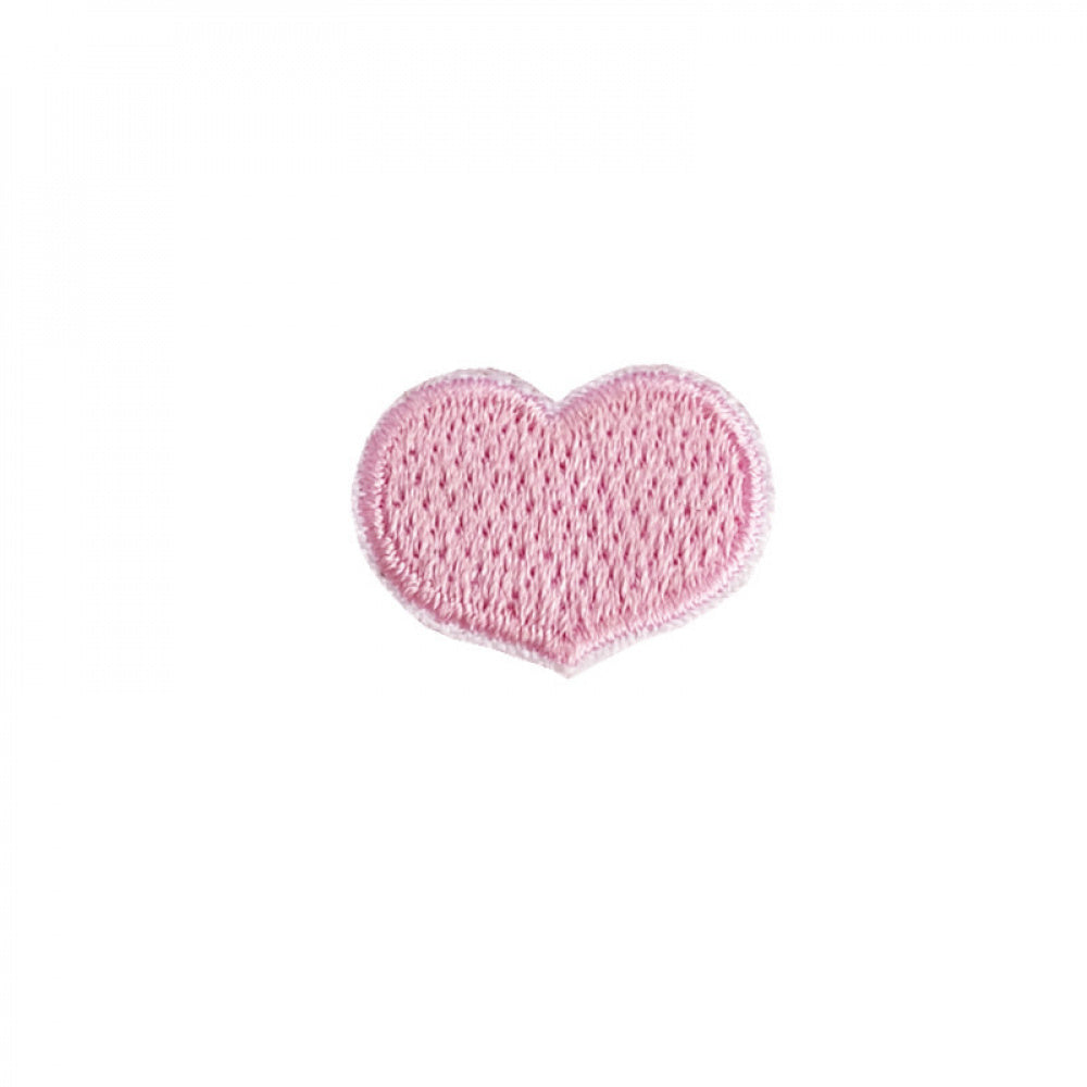 colorful spring heart embroidered patches iron on