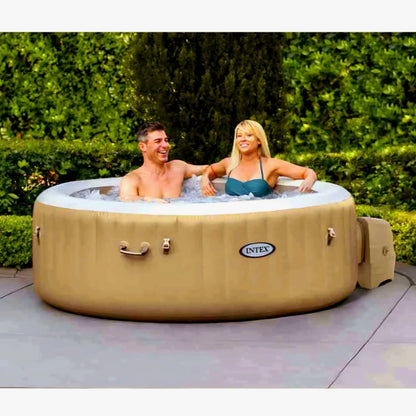 2026 Intex PureSpa – Spa Gonflable Ronde 6 Places, 140 Jets Massants, Chauffage PTC, Édition Limitée