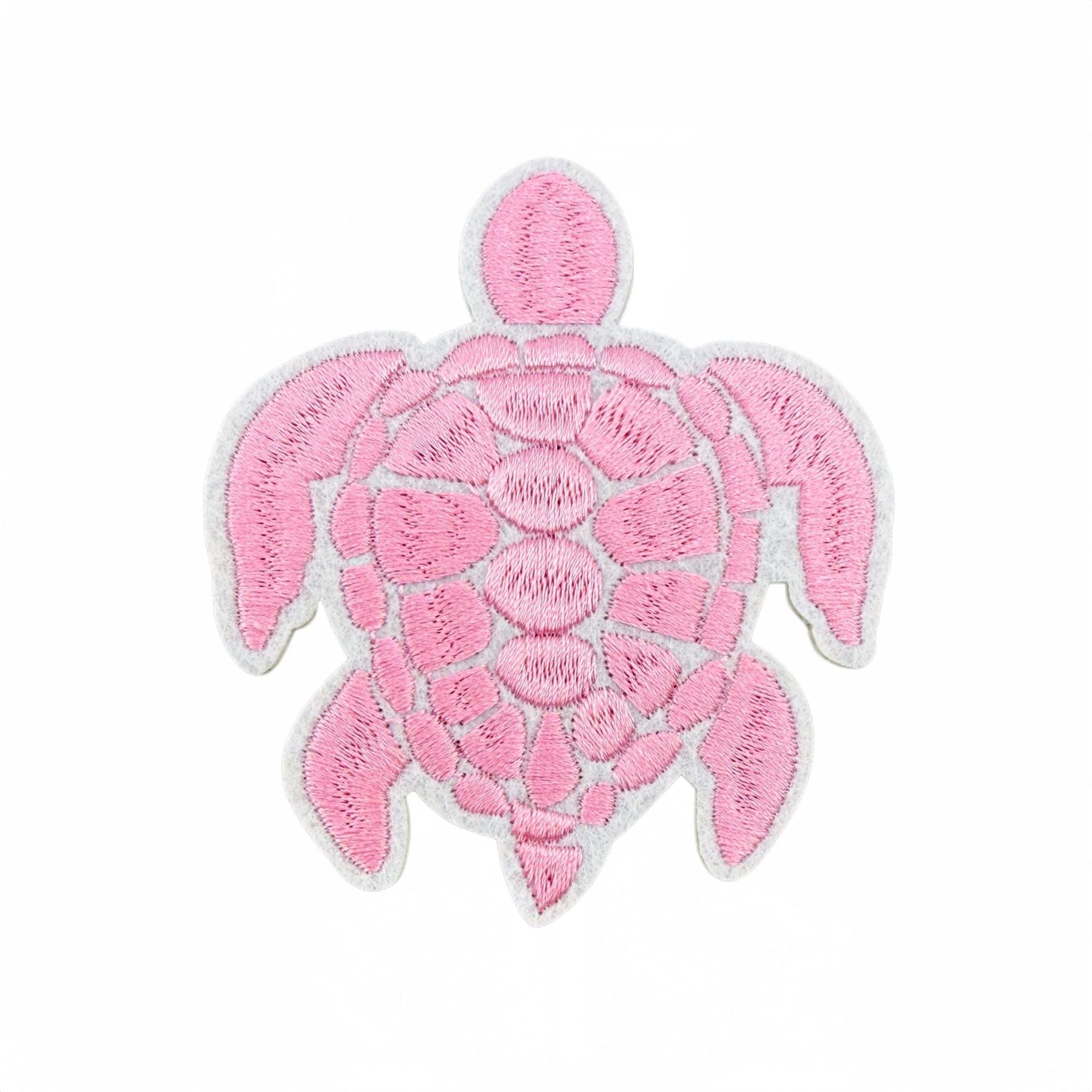 colorful sea turtle embroidered patches animal design iron on