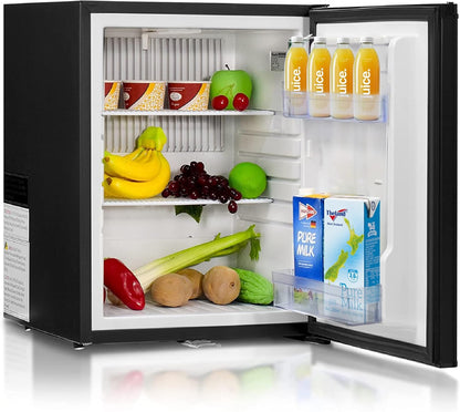 Frigo 12V,Réfrigérateur Camping 12V 220V 40L,Frigo Caravane,Mini Frigo de Chambre,Frigo 12V Camping Car,Réfrigérateur pour Voiture,Van,Fourgon,Bureau,Gîte - Noir -