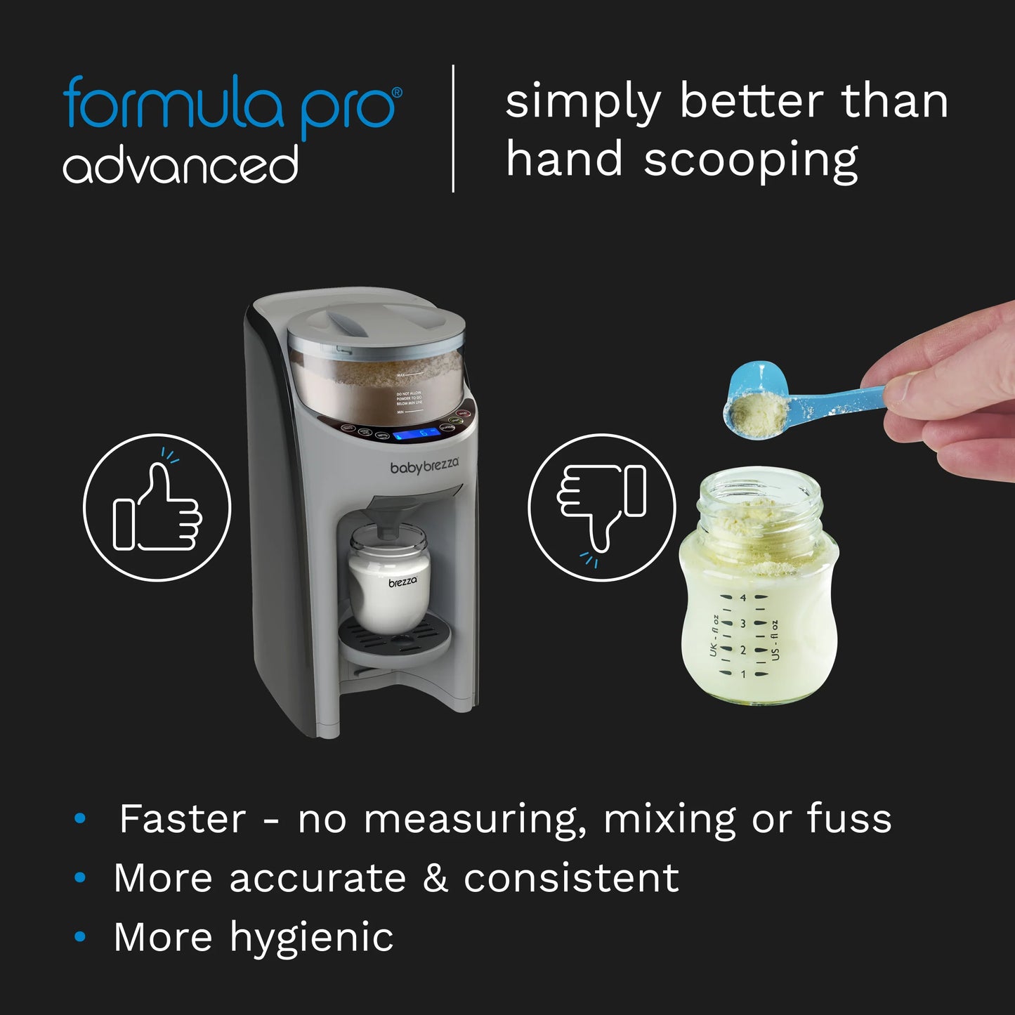 2026 Distributeur de Lait en Poudre Formula Pro Advanced