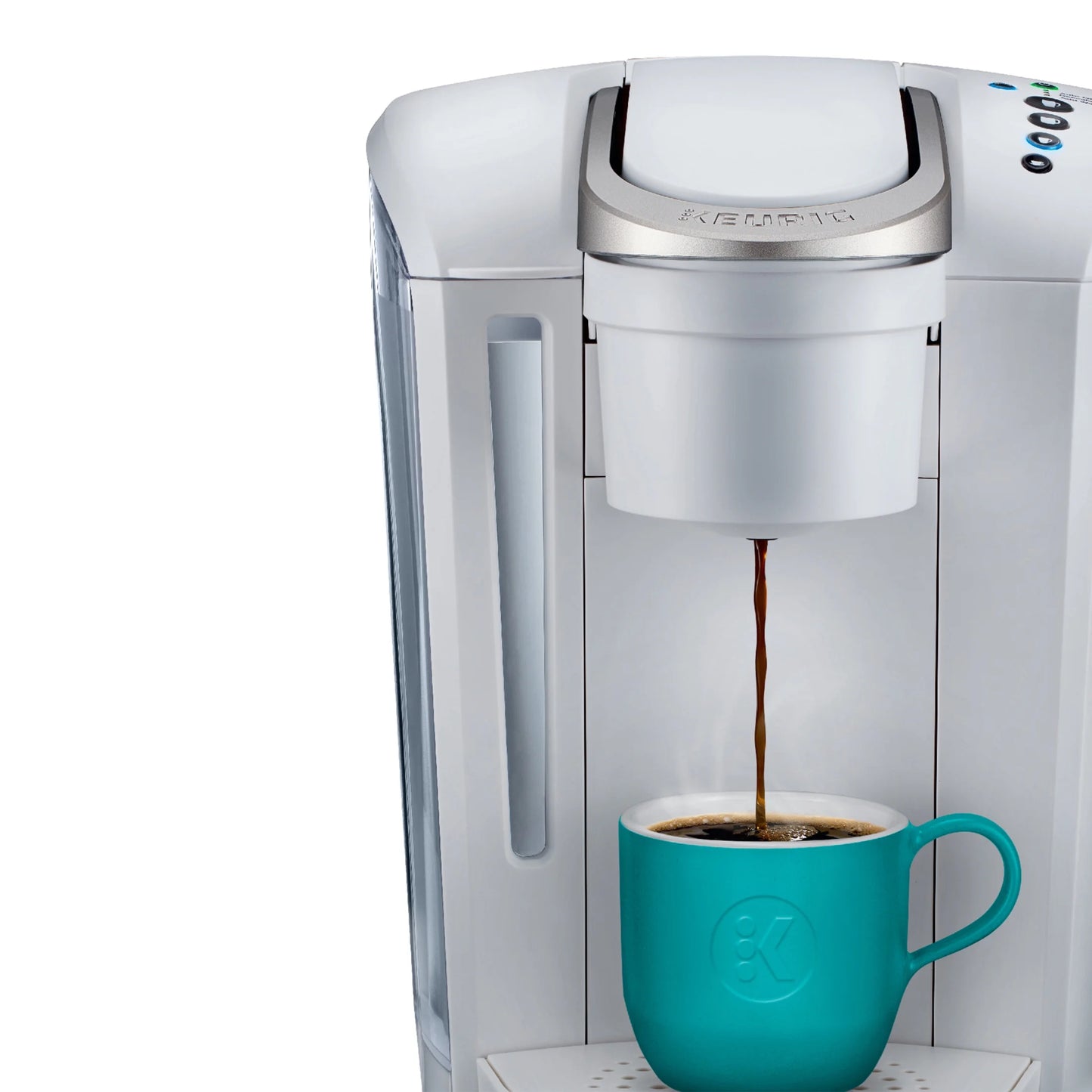 2026 Keurig K-Select Machine à Café à Dosettes K-Cup à Usage Unique, Édition Matte White – Infuseur Simple, Fonction Strong Brew et Réservoir 52 oz