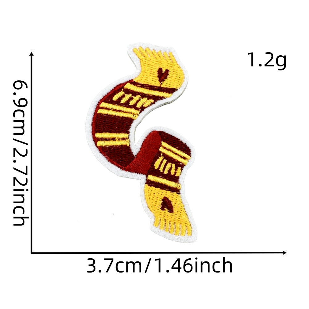 autumn harvest embroidered patches fall seasonal design iron on