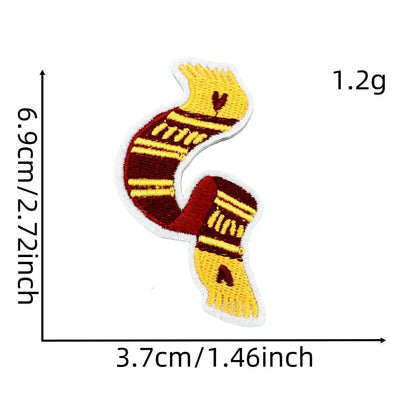 autumn harvest embroidered patches fall seasonal design iron on