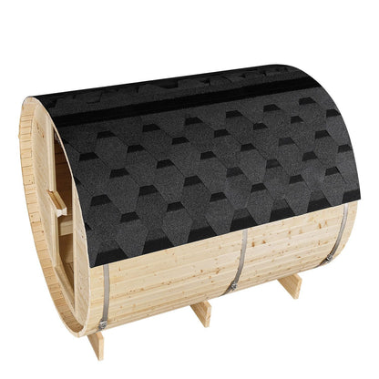 Sauna tonneau 2026 au Spitzberg avec four à sauna
