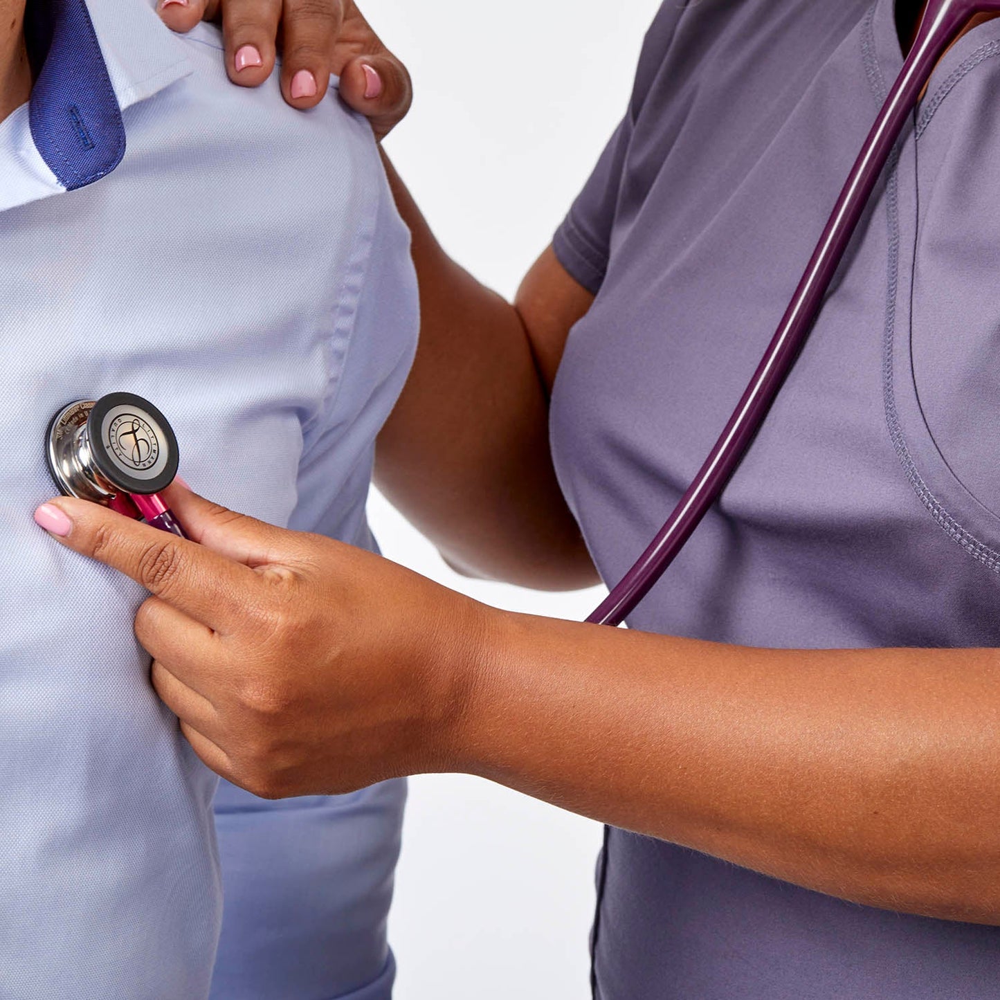 2026 Stéthoscope de Surveillance Littmann Classic III : Miroir & Prune - Tige Rose 5960