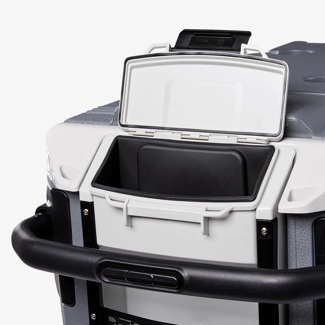 2026 Glacière Trailmate® Journey 70 Qt – Grand Modèle Tout-Terrain avec Roues Lisses, Poignée Télescopique et Isolation THERMECOOL™