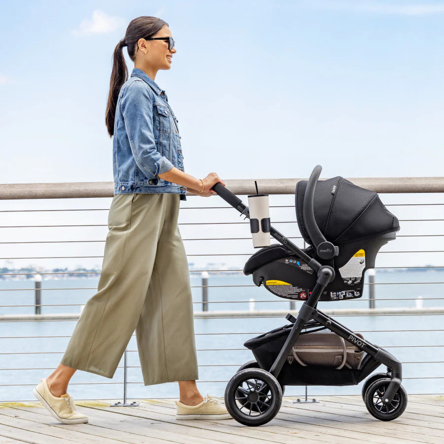 2026 Système de voyage modulaire Pivot avec siège auto LiteMax et barre anti-rebond