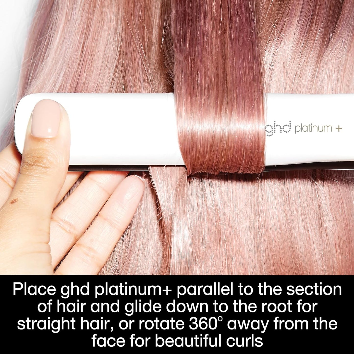 2026 Lisseur ghd Platinum+ Styler ― Fer à Lisser 1" Professionnel en Céramique, Outil de Coiffage pour des Cheveux Plus Forts, Plus de Brillance et Plus de Protection de la Couleur