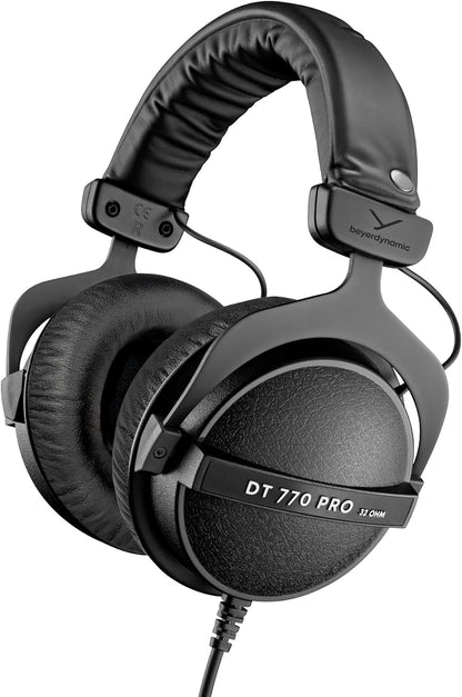 2026 beyerdynamic DT 770 PRO 80 Ohm – Casque Studio Fermé Professionnel avec Isolation Sonore et Confort Supra-Auriculaire – Édition Limitée