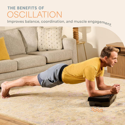 2026 Lifepro Plateforme Vibrante d’Exercice avec Points d’Acupuncture Magnétiques - Plateforme Vibrante pour Tout le Corps pour Débutants et Récupération - Massage Drainage Lymphatique pour Tonification Musculaire et Fitness Général