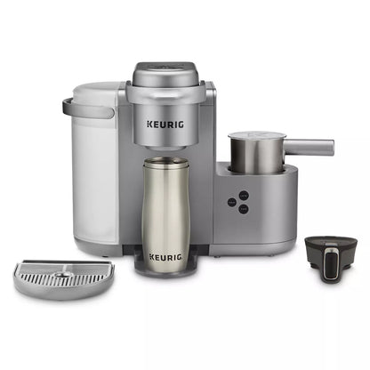 2026 Keurig K-Café Édition Spéciale – Machine à Café à Dosettes K-Cup pour Café, Latte et Cappuccino, Finition Nickel