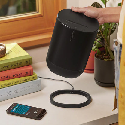 2026 Sonos Move 2 – Enceinte Portable Intelligente avec Batterie 24 Heures, Bluetooth et Wi-Fi, Résistante à l’Eau (Noir)