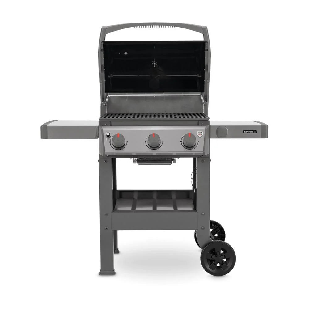 2026 Weber Spirit II E-310 GBS – Grill à Gaz Acier Inoxydable 3 Brûleurs, Gourmet Barbecue System, Édition Limitée