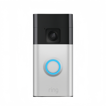 2026 Ring Sonnette Vidéo sur Batterie, Vidéo Plein Pied, Vue en Direct avec Audio Bidirectionnel et Détection de Mouvement (dernier modèle)