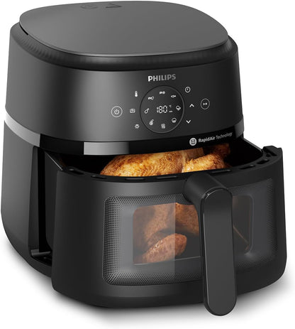 2026 Friteuse à air Philips série 3000 7,2 L, fenêtre de cuisson, friteuse 16 en 1