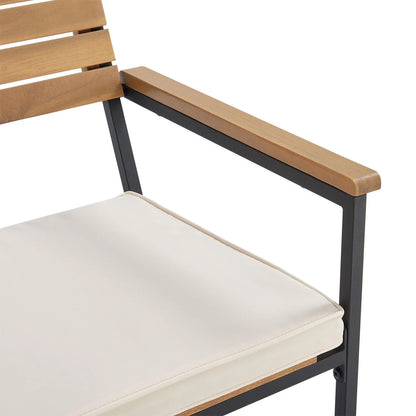 Ensemble de mobilier de jardin en bois d'acacia 2026 Rhodos