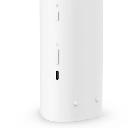 2026 Sonos Roam 2 – Enceinte Portable Bluetooth Blanche, Étanche IP67, Batterie 10 Heures, Wi-Fi et Bluetooth, Son Puissant et Polyvalent